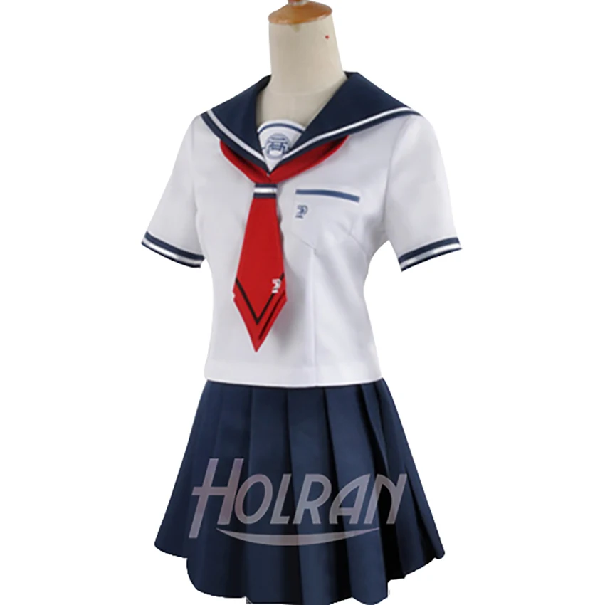 Zettai Zetsubo Shojo Danganronpa другая серия униформа Komaru Naegi рубашка для девочек летнее