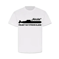 akula project 941 typhoon class submarine soviet navy t shirt summer cotton o neck short sleeve mens t shirt new s 3xl