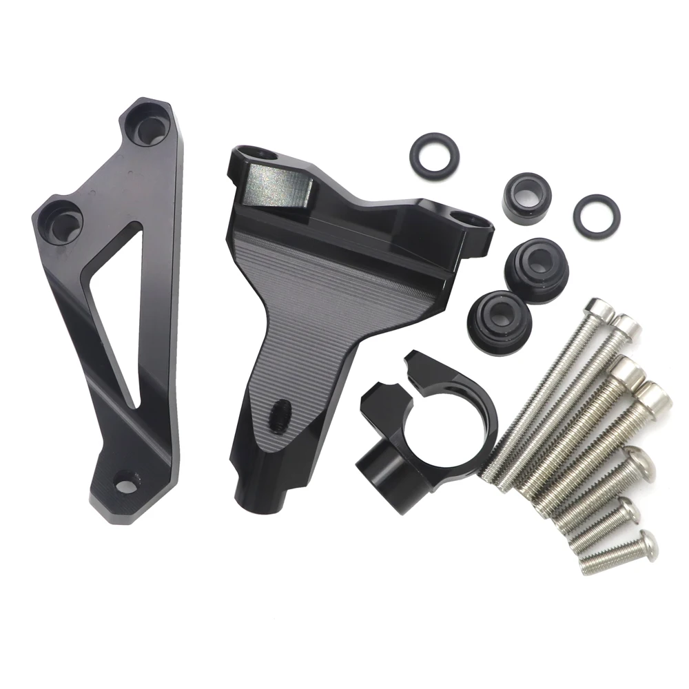 Мотоцикл с ЧПУ Алюминиевый рулевой Стабилизатор демпфер Монтажный кронштейн для