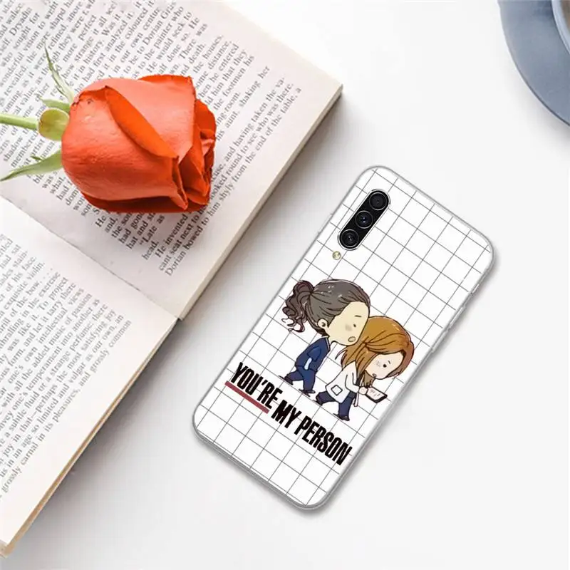

you are my person cartoon Doctors Phone Case For Samsung A S M Note 9 10 20 fe 21 71 30 ultra plus 5g 11 31 51 s