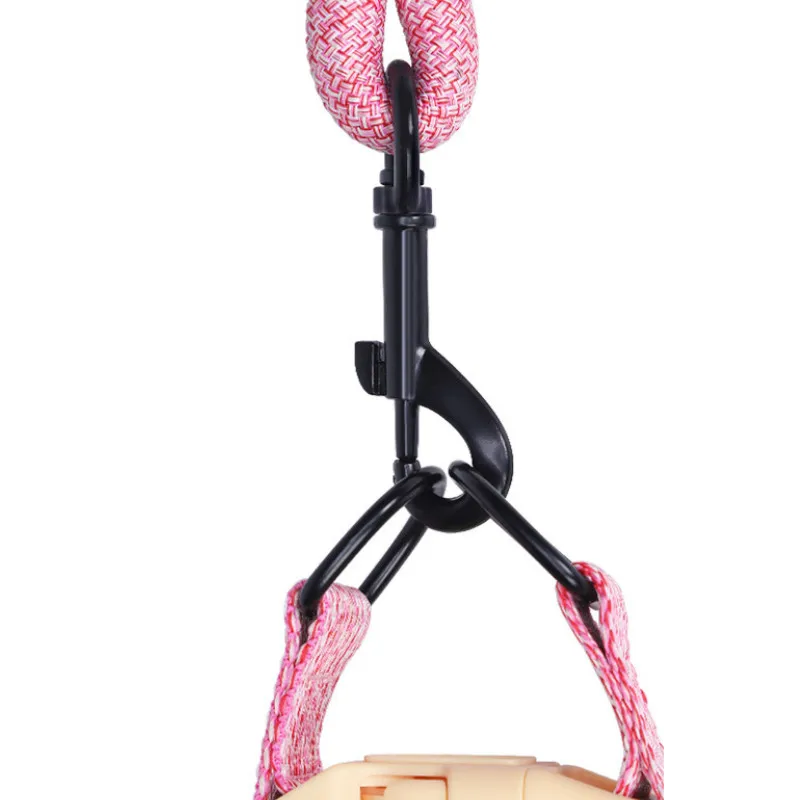 Шлейка для домашних животных нейлоновый поводок из полиэстера регулируемый