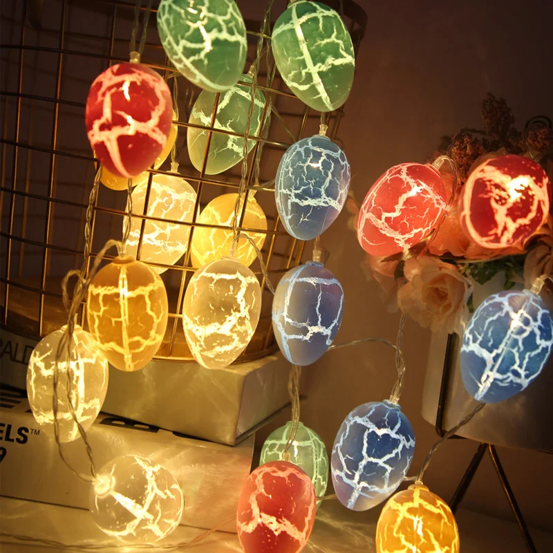 

Easter Egg Light String Battery Powered Fairy Light String Easter Tree Home Decoration K888