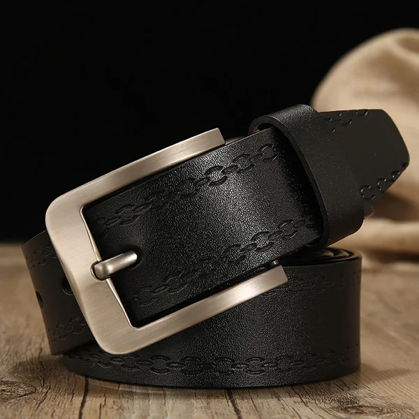 NZ506 black belt DWTS мужской пояс коровы натуральная кожа роскошный чехол-книжка с ремешком мужской кожаный ремень мужской Высококачественная брендовая одежда для мужчин, Классическая, винтажная пряжкой - Цвет: NZ506 black belt