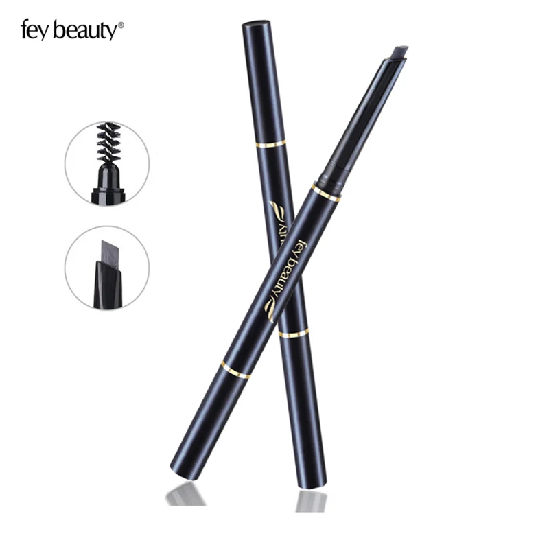 Водостойкий карандаш для бровей Kohl коричневый автоматический тонкие карандаши