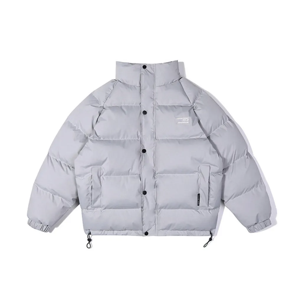 

Men's Bakery Coat 2020 Men's Cotton Jacket Winter New Light Color Change Thick Padded Jacket