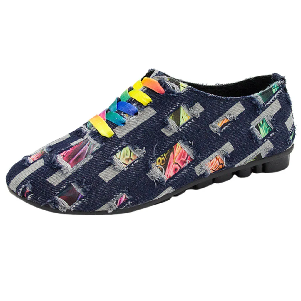 Женская обувь для отдыха Сезон весна осень тонкие туфли на низком каблуке с