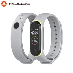 Ремешок для Xiaomi Mi Band 4, силиконовый браслет для Mi Band 3, аксессуары для смарт-браслетов