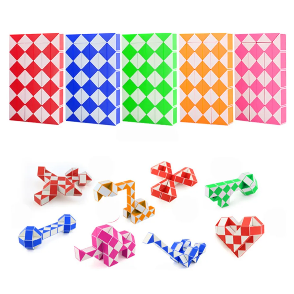 

Волшебная линейка Moyu, змея, 3D Волшебная линейка, куб, 60 сегментов, Волшебная змея, твист-куб, головоломка, Детская развивающая игрушка для детей, подарок