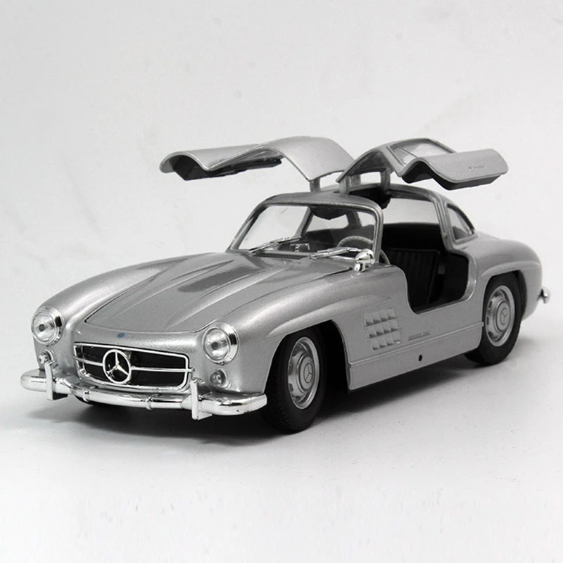 Классическая модель автомобиля Welly 1:24 Mercedes 300SL из сплава игрушечные автомобили