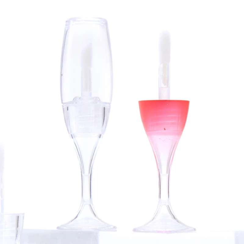 1 шт. креативный миниатюрный винный бокал в форме пустой блеск для губ трубка Мини