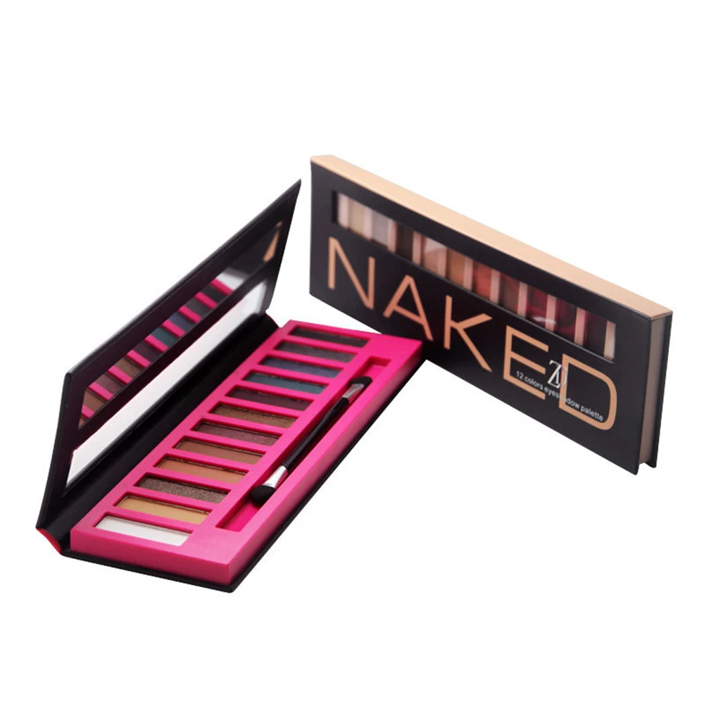 Givenone телесный 12 цветов матовый мерцающий водонепроницаемый бренд теней для век