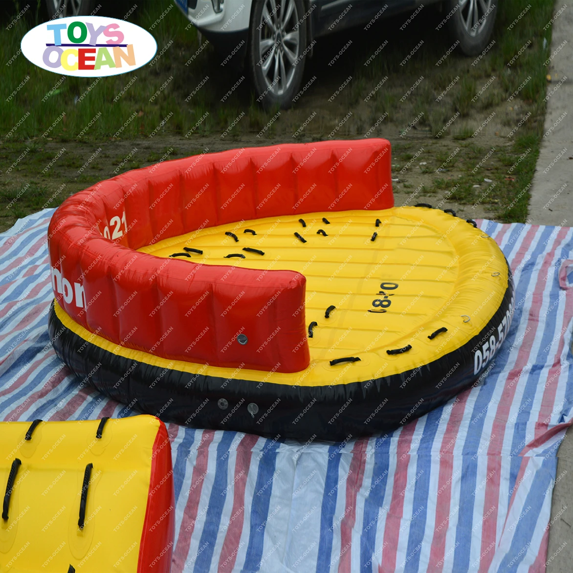 Буксируемая водяная трубка надувной остров на 6 человек Спортивная лодка лыжи |