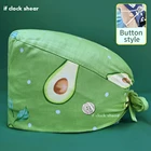 Унисекс, хирургическая шапочка, докторская медсестра, операционная комната, Женская Регулируемая Шапочка для врачей, врачей, медсестер, медицинская шапочка для ухода