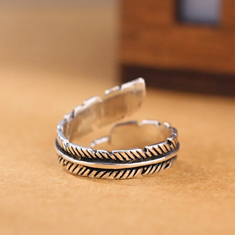 YIZIZAI тибетское серебряное винтажное женское и мужское кольцо на палец открытое