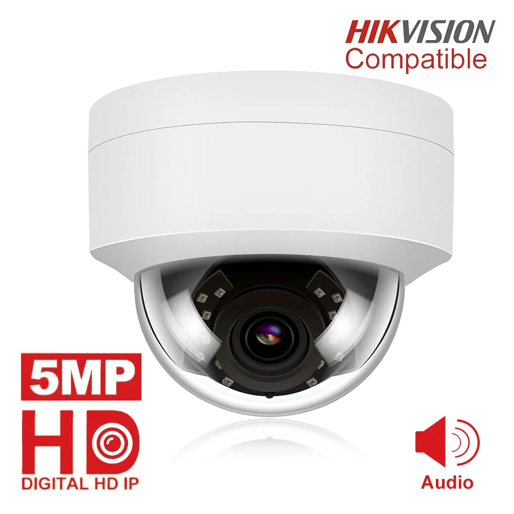 8ch 5MP POE IP камера комплект системы H.265 безопасности POE NVR 4 шт. наружная Камера Безопасности s Всепогодная сигнализация видео P2P