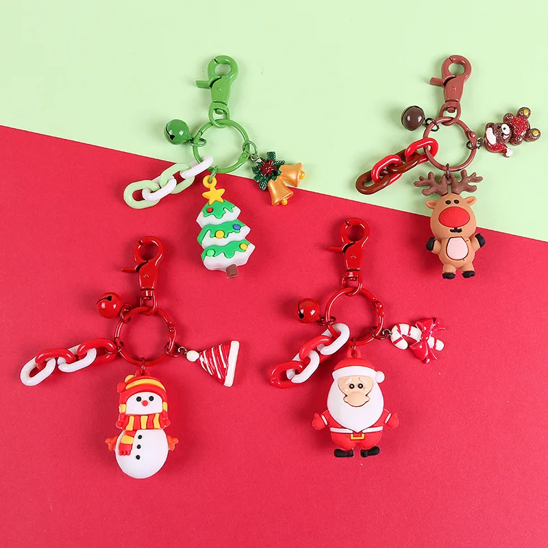 Модная бижутерия милый брелок ручной работы рождественские подарки кукла Санта