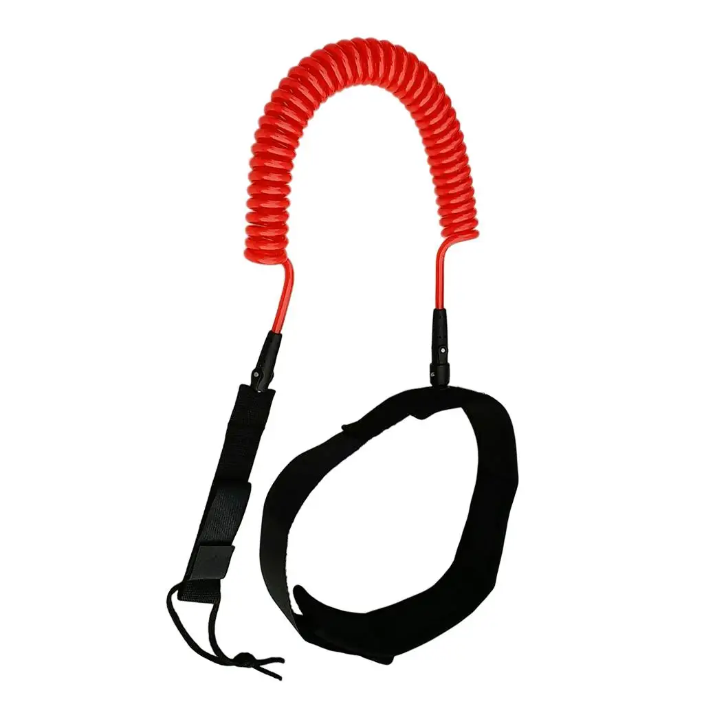 10 футов спиральный поводок для серфинга веревка ног ремешок лодыжки доска шнур