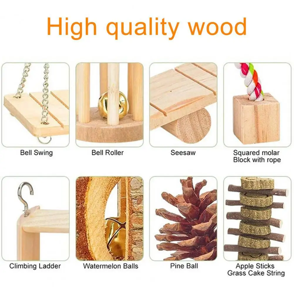 

Развлечения 10 шт./компл. безопасный хомяк фотоигрушки креативный хомяк жевательные игрушки зубы для кролика