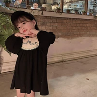 girl dress children clothes evening gown%c2%a02021 vintage thicken plus velvet winter outwear cotton vestido robe fille flower girl d