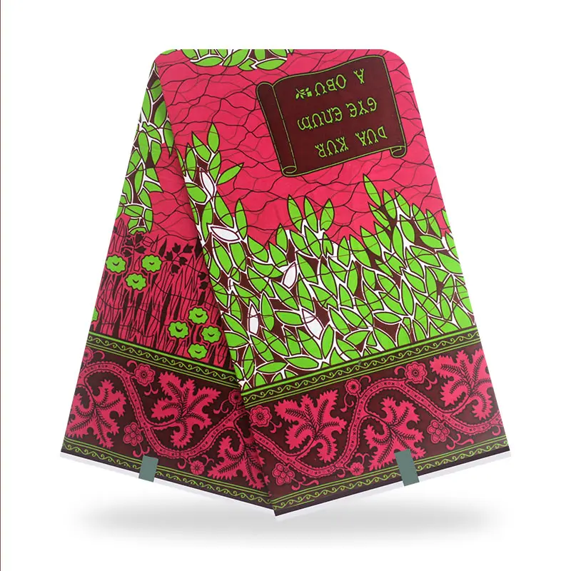 

Африканская настоящая новая ткань с принтом воска, 100% хлопок, нигерийская анкарская ткань, дешевая восковая ткань, 6 ярдов