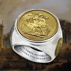 кольцо мужское прикольные штучки кольца мужские Изысканное модное кольцо рыцарские украшения King кольцо воина праздничный подарок муж, отец бойфренд банкет Рождественский подарок Вечерние