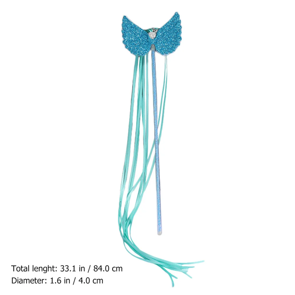 

2pcs Cat Playing Rods Angel Tassel Interactive Cat Cat Teaser Stick