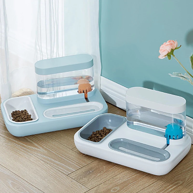 

1.5L Capacity Pet Cat Bowl Dog for Cats Feeder Bowls Kitten Automatic Drinking Fountain Puppy Feeding Waterer Products