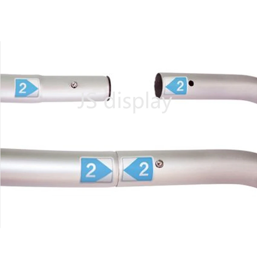 Портативный Натяжной тканевый тюбик выставочный дисплей 3D задняя стенка