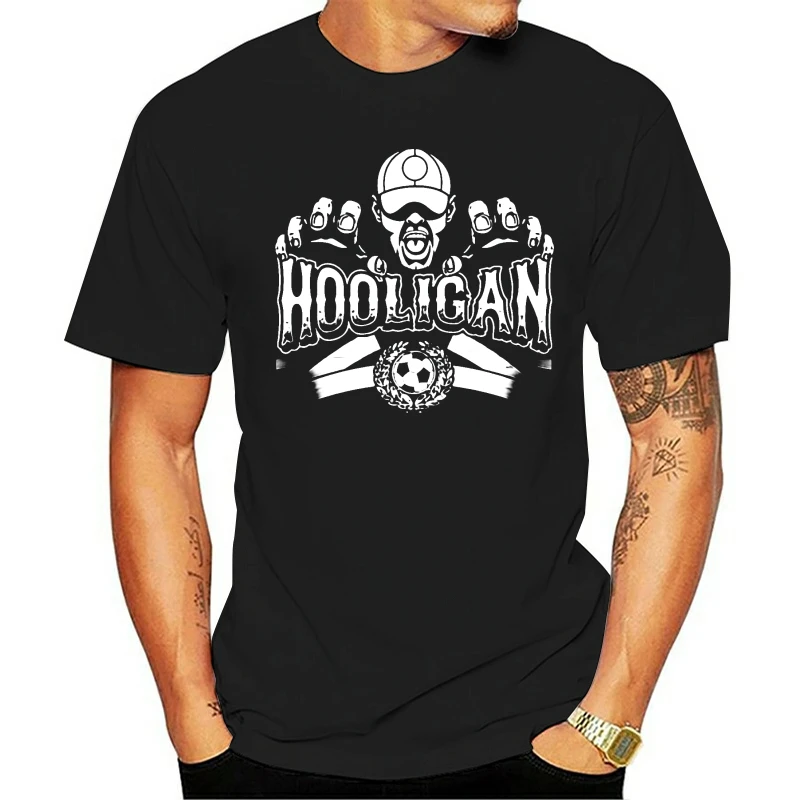 

Fashion Short Sleeve Black T Shirt Hooligan Casuals Short-Sleeve Unisex T-Shirt