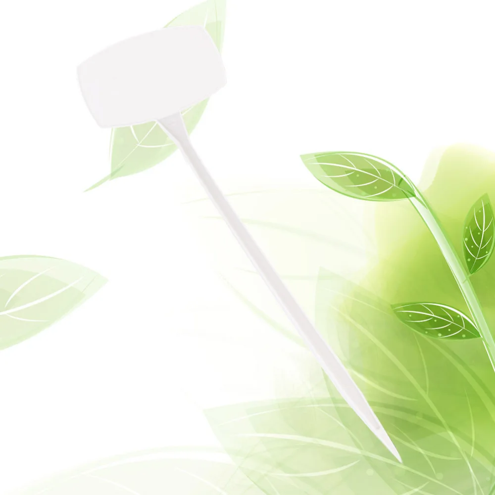 

Водонепроницаемые этикетки для растений, многоразовые маркеры для сада и детской, размер (белый), 10 шт.