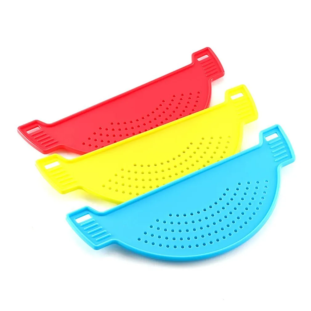 Креативная пластиковая дренажная корзина для мытья риса фильтрация герметичная