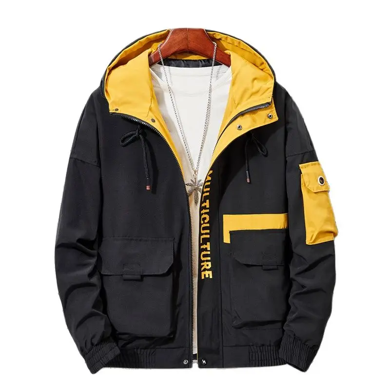 Autumn Mens Jackets Large Size Windbreakers Spring Men's Jacket Streetwear Jackets Male Pilot Bomber Coats Oversized 7xl 8xL