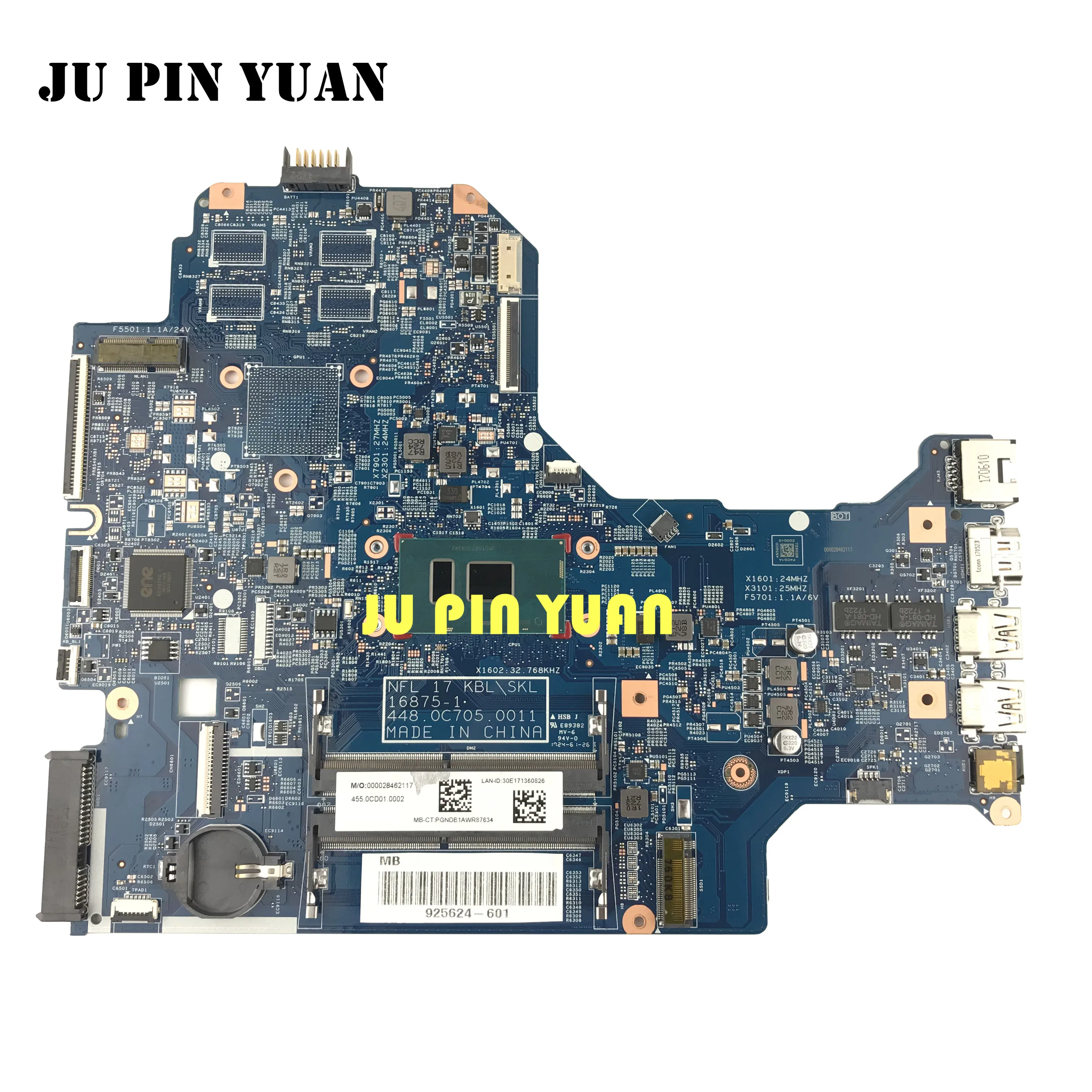 925624-601 925624-501 448.0C705.0011 для HP 17-B 17-BS 17-BS025CY материнская плата ноутбука с искусственным