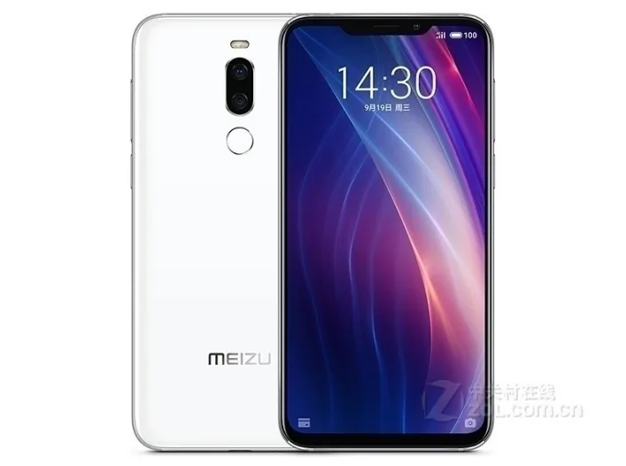 Глобальная версия Meizu X8 4GB 64GB 4G LTE мобильный телефон Snapdragon 710 Восьмиядерный 6,15 ''2220x1080 P распознавание лица разблокировка ЕС зарядное устройство