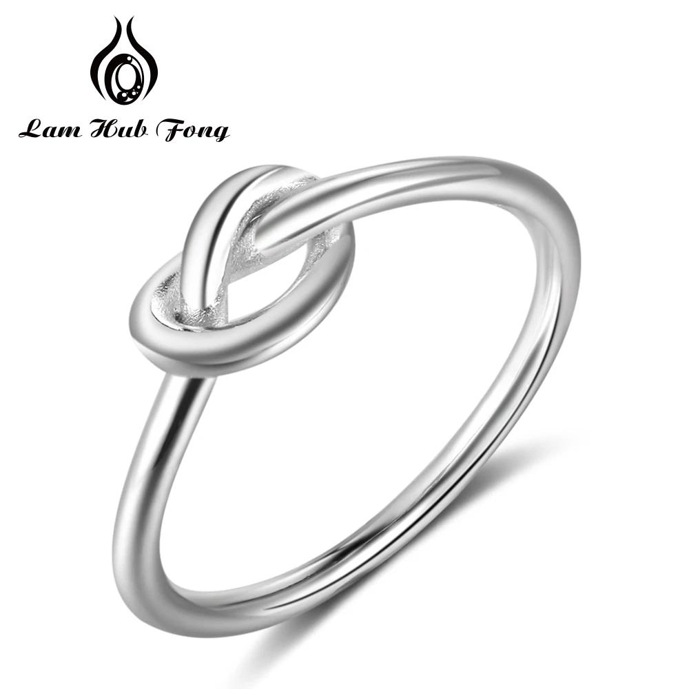 

Silver Color Knot Finger Rings Minimalist Simple Trendy Style Women's Rings Vintage Fashion Jewelry Gift for Women Girlfriend