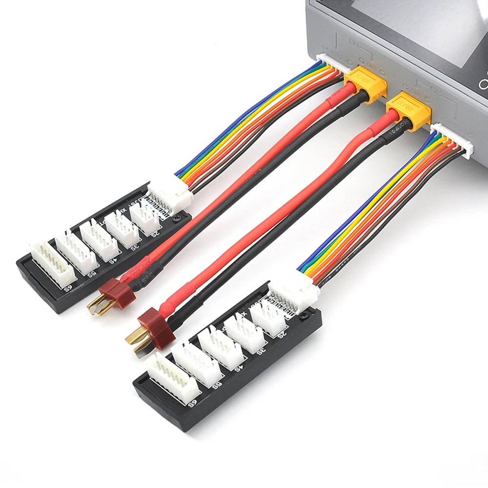 Зарядный кабель XT60/XT30/JST/T Plug 2-6S плата балансировки JST-XH совместима с зарядным