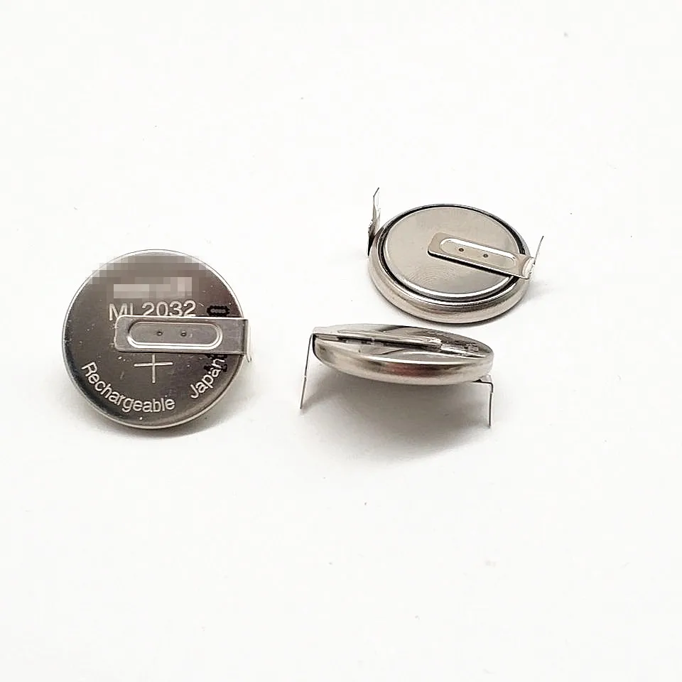 1 шт. оригинальная ML2032 3 в кнопочная аккумуляторная батарея Промышленная