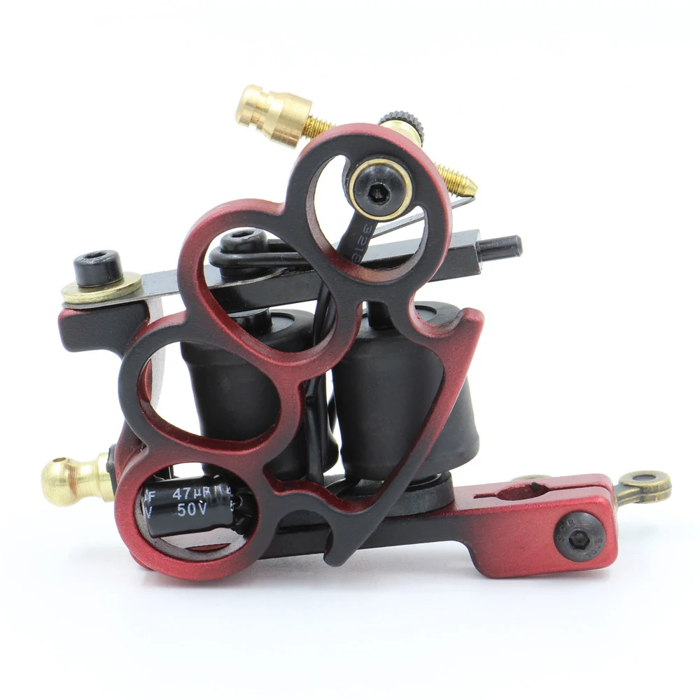 

Professional 10 Wrap Coil Tattoo Machine 10 Wrap Coils Tattoo Gun & Aluminum Alloy Tattoo Machine Box Free Shipping