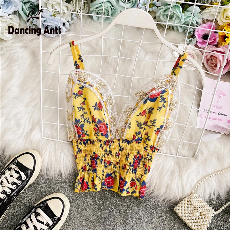 Женский жилет на бретельках с V образным вырезом без рукавов эластичным поясом