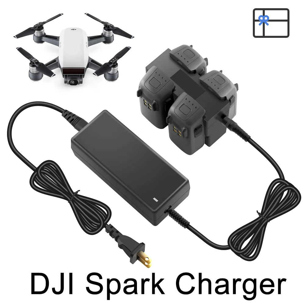 

Parallel Charging Hub for DJI SPARK Drone Intelligent Flight Battery Manager Charging Station Display Monitor Battery Charger