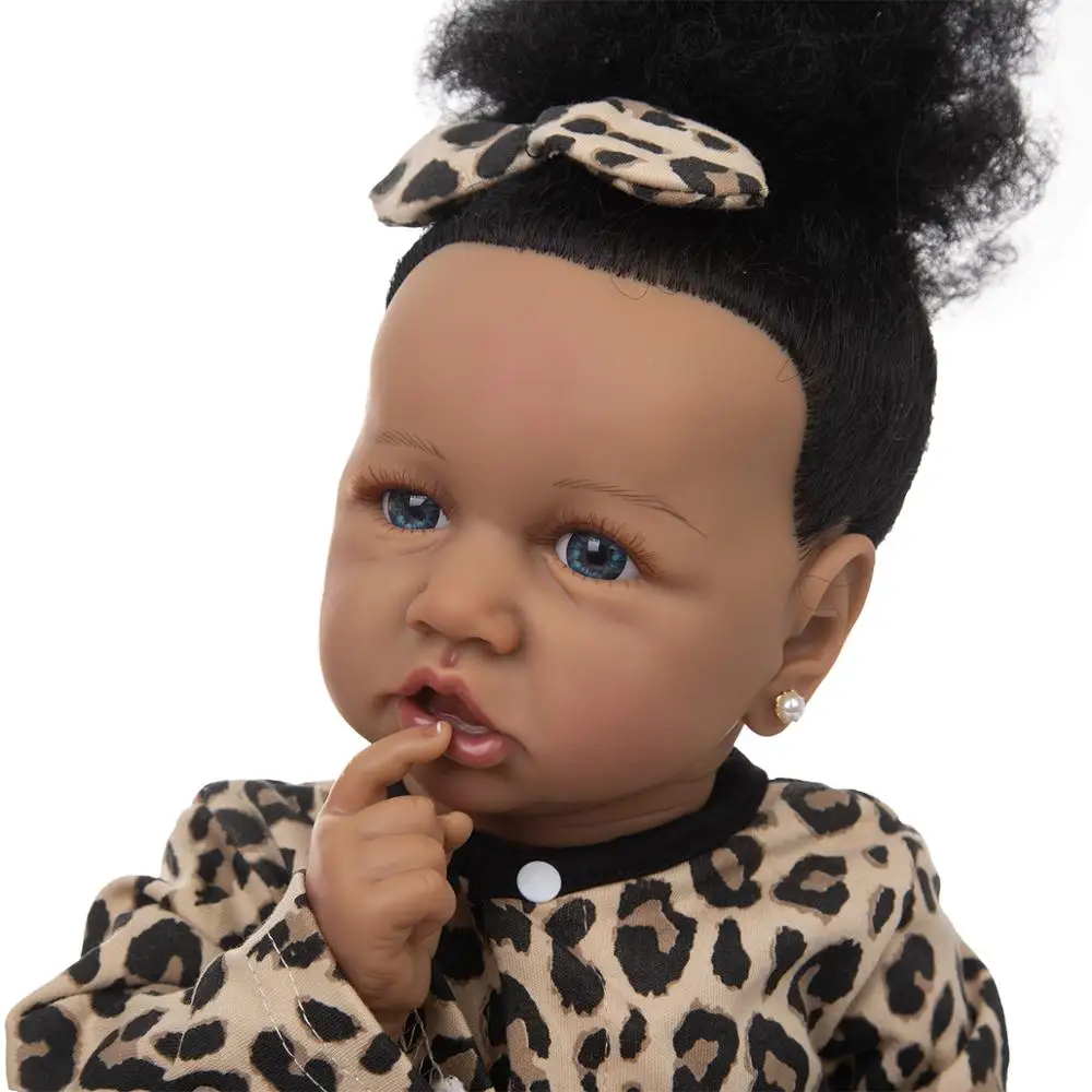 Отличное качество 57 см Reborn Baby Doll игрушки реальные как полный Силиконовый Модный