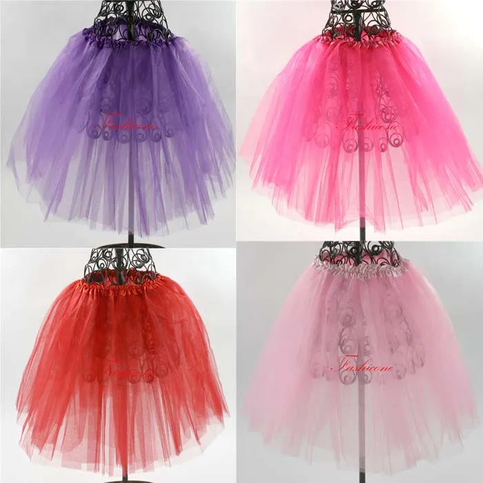 

Junior to Adult Skirt Solid Color Tutu Tulle Stage Ballet Dancing Girls Skirts Dance Wear Christmas