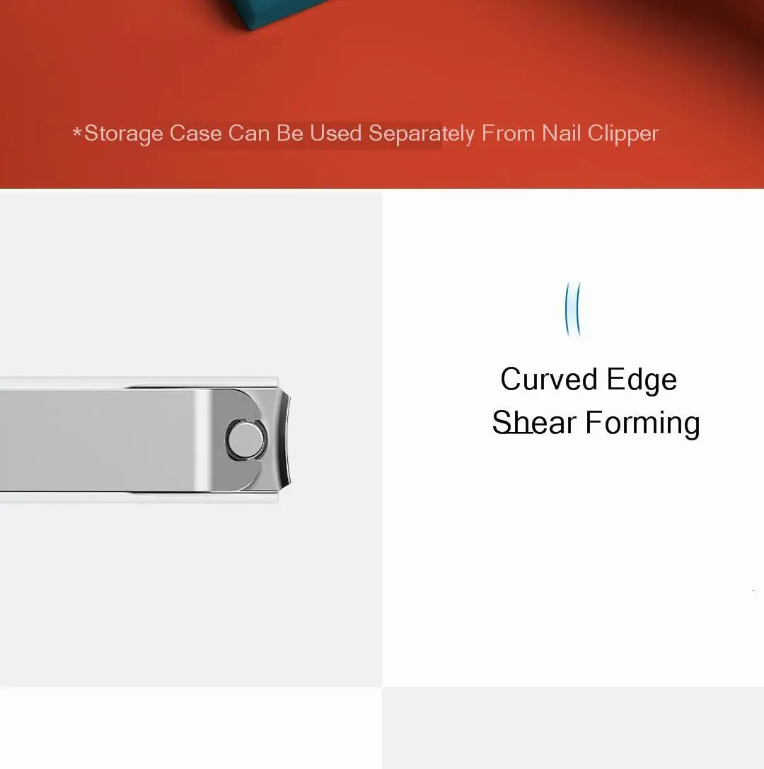 Xiaomi Mijia plash Proof машинка для стрижки ногтей Xio Mijia Defense Spatter Nail knife 420 нержавеющая сталь для красоты ногтей