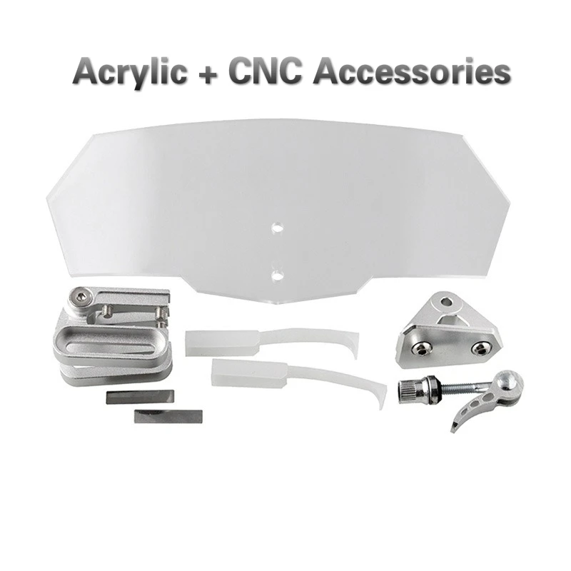 Универсальный расширитель лобового стекла для мотоцикла Регулируемый лобовое