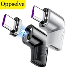 Магнитный адаптер Oppselve с USB C на USB C, адаптер USB Type C для MacBook, Huawei, Xiaomi, Samsung S20 Plus, разъем для быстрой зарядки