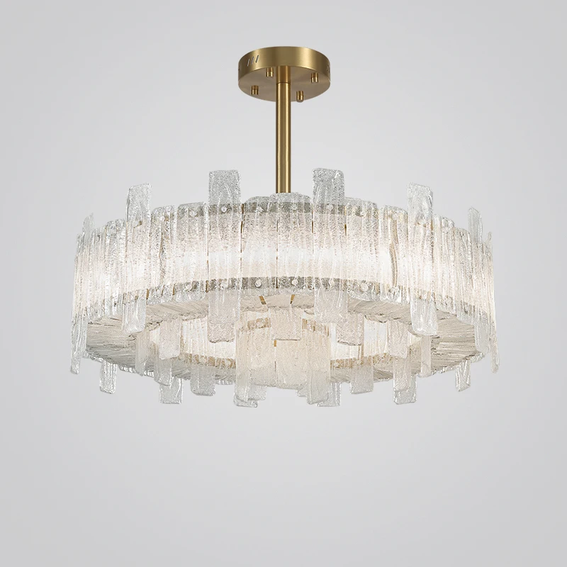 

Креативная люстра в стиле пост-модерн, простая стеклянная лампа для столовой, гостиной, спальни