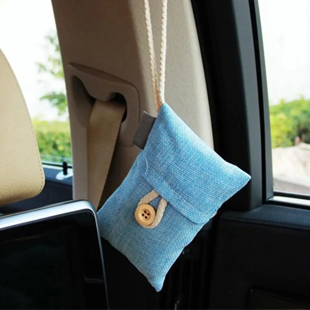 

Освежитель воздуха с активированным углем для дома и автомобиля, мешок для дезодорирования запахов, подарок с бамбуковым углем, длительный ...