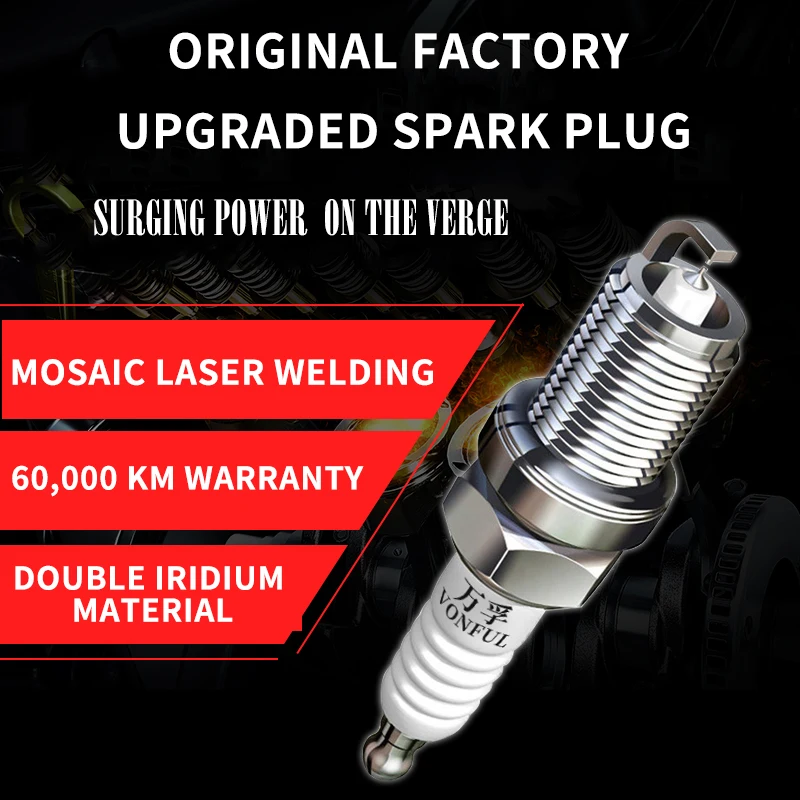 1Pcs / for Honda Spirior (CU1/CU2) [ 2010-2014] 2.0L 2.4L Car candle Iridium platinum Spark plug |