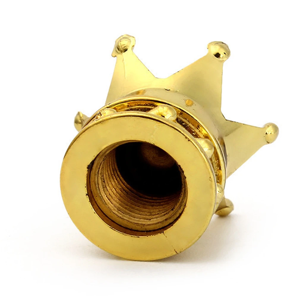 4 шт. Универсальный Корона автомобиля Стайлинг воздушный шиномонтажный клапан