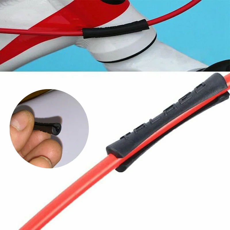 

Best Sell Bicycle Brake Shift Cable Protector Bike Frame Cable Protective Sleeve MTB Road Bike Fixed Gear Paint Protective Cover